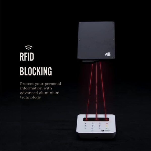 POWR Πορτοφόλι Καρτών με RFID και Μηχανισμό Slide Μαύρο - Image 2