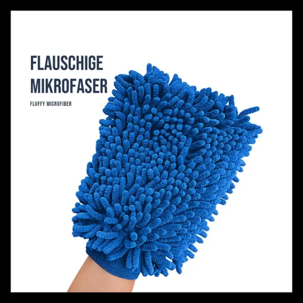 Σετ Γάντια Πλυσίματος Microfiber Αυτοκινήτου - Χωρίς Γρατζουνιές - Image 2