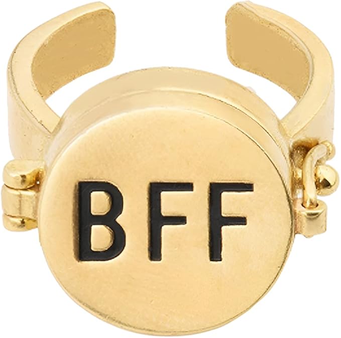 "Δαχτυλίδι BFF με θέμα Anime, ιδανικό δώρο για φίλους. Κομψά κοσμήματα για γυναίκες και άνδρες, για να γιορτάσετε τη φιλία με μοναδικό τρόπο."