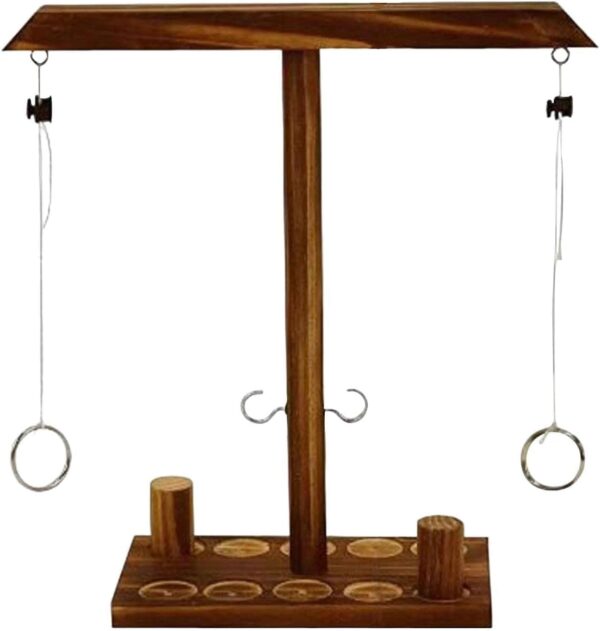 Επιτραπέζιο παιχνίδι Ring Toss για 2 παίκτες, 6+ ετών. Διασκέδαση και δεξιοτεχνία για όλη την οικογένεια. Εύκολο στη χρήση και ασφαλές για παιδιά.