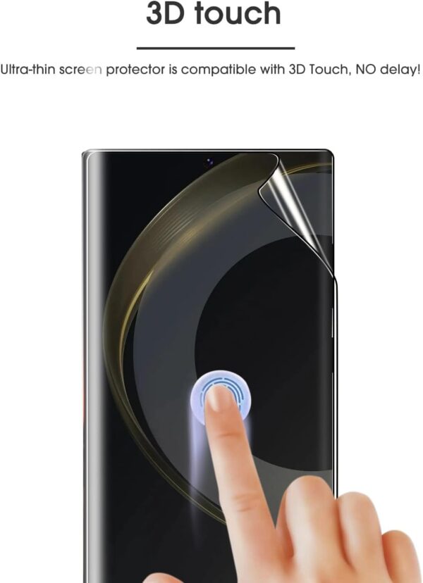 Προστατευτικό Οθόνης Samsung Galaxy S22 5G Ultra TPU 3 τμχ - Image 2