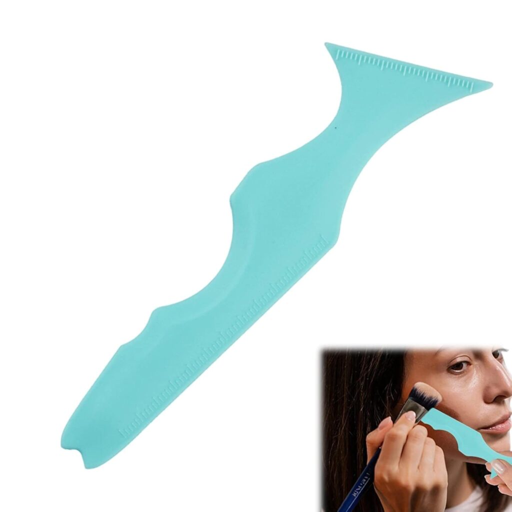 "Stencil από σιλικόνη για εύκολη εφαρμογή eyeliner και σκιάς. Επαναχρησιμοποιούμενο εργαλείο για επαγγελματικό αποτέλεσμα κάθε φορά."
