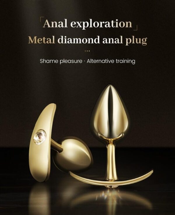Diamond Plug Πρωκτικό Παιχνίδι – Έντονη Απόλαυση & BDSM - Image 2