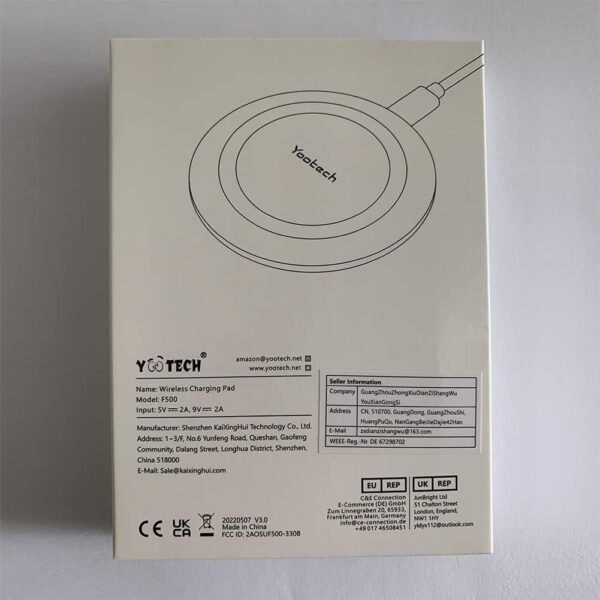 Ασύρματη Βάση Φόρτισης (Qi Pad) 10W Μαύρο - Image 9