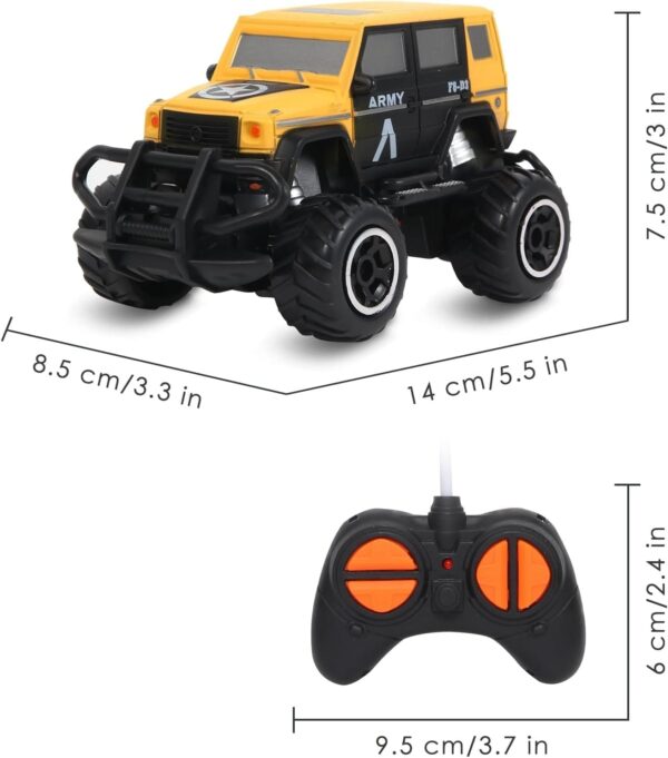Τηλεκατευθυνόμενο Παιχνίδι RC JEEP Αυτοκίνητο Pup Go 1:43 - Image 9