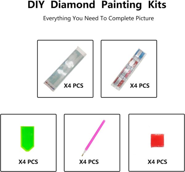 Κέντημα Γατάκια Diamond Painting 5D DIY για Αρχάριους 30x40cm - Image 2