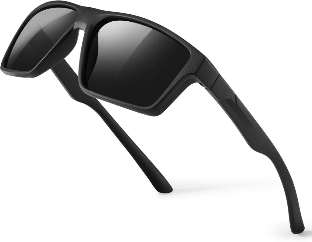 Γυαλιά Ηλίου UV400 πολωμένα, Κλασικά Ρετρό Unisex σε Μαύρο & Μπλε χρώμα. Προσφέρουν προστασία από UV ακτινοβολία και μειώνουν τις αντανακλάσεις.
