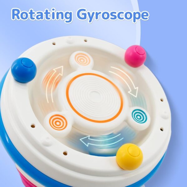Εκπαιδευτικό Παιχνίδι Montessori για Μωρά 12M+ Fidget Spinner - Image 2