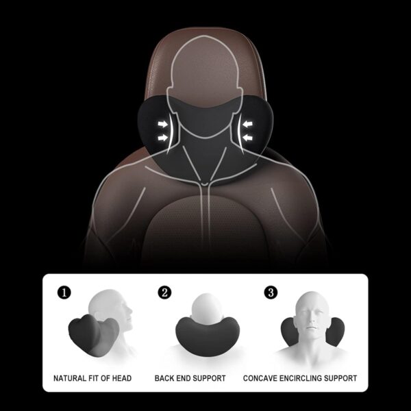 Μαξιλάρι Αυχένα Αυτοκινήτου Memory Foam - Image 3