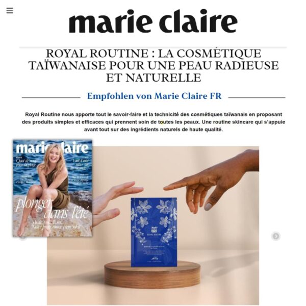 Royal Routine Ενυδατική Μάσκα Προσώπου με Υαλουρονικό Οξύ 5τεμ - Image 5