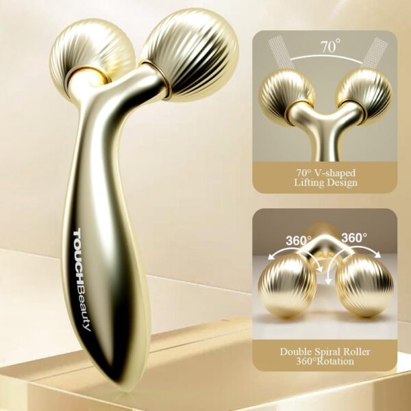 3D Roller Μασάζ Προσώπου & Σώματος Για Ανόρθωση & Σύσφιξη - Image 4