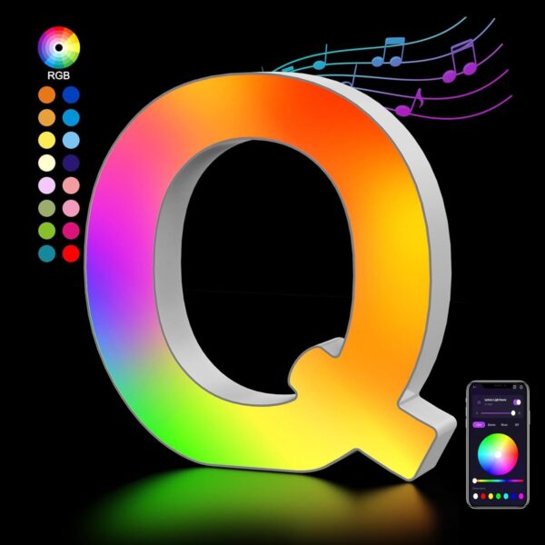 Διακόσμησε μοναδικά με το Φωτεινά Γράμματα RGB