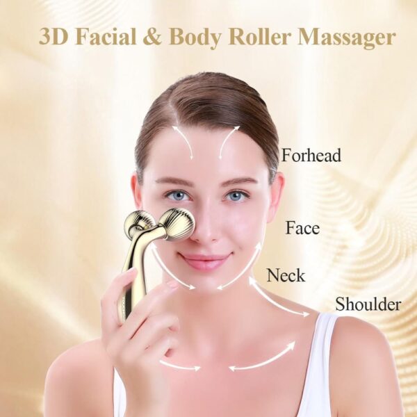 3D Roller Μασάζ Προσώπου & Σώματος Για Ανόρθωση & Σύσφιξη - Image 6