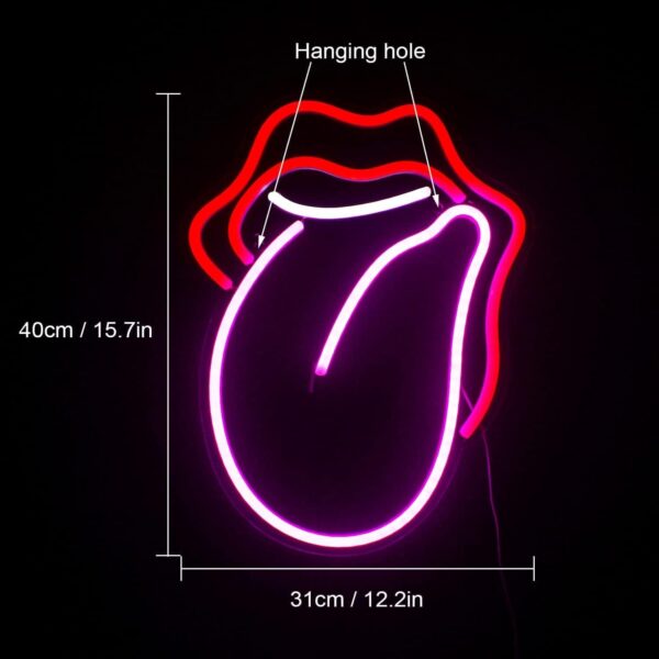 Πινακίδα NEON Led Φωτισμού Με Καλώδιο USB - Image 3