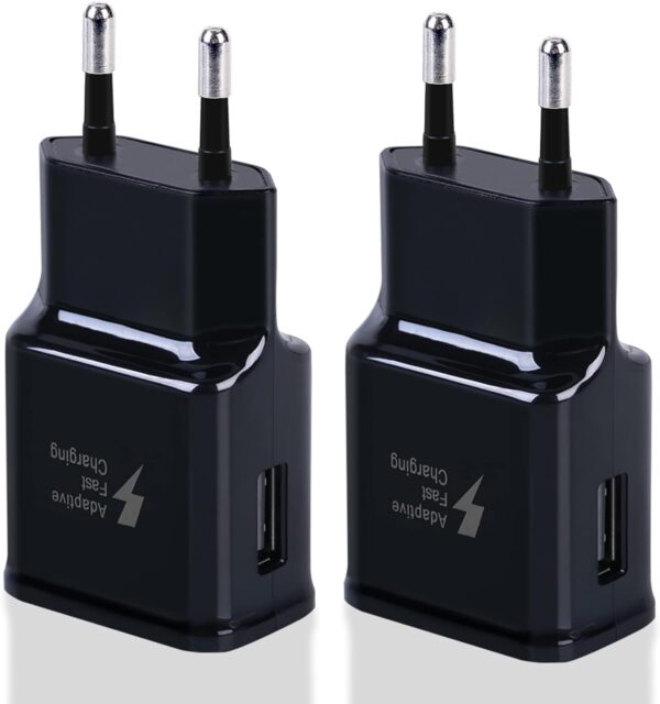 Με δύο φορτιστές USB που υποστηρίζουν την ταχεία φόρτιση, αυτό το πακέτο είναι ιδανικό για την ταυτόχρονη φόρτιση πολλών συσκευών.