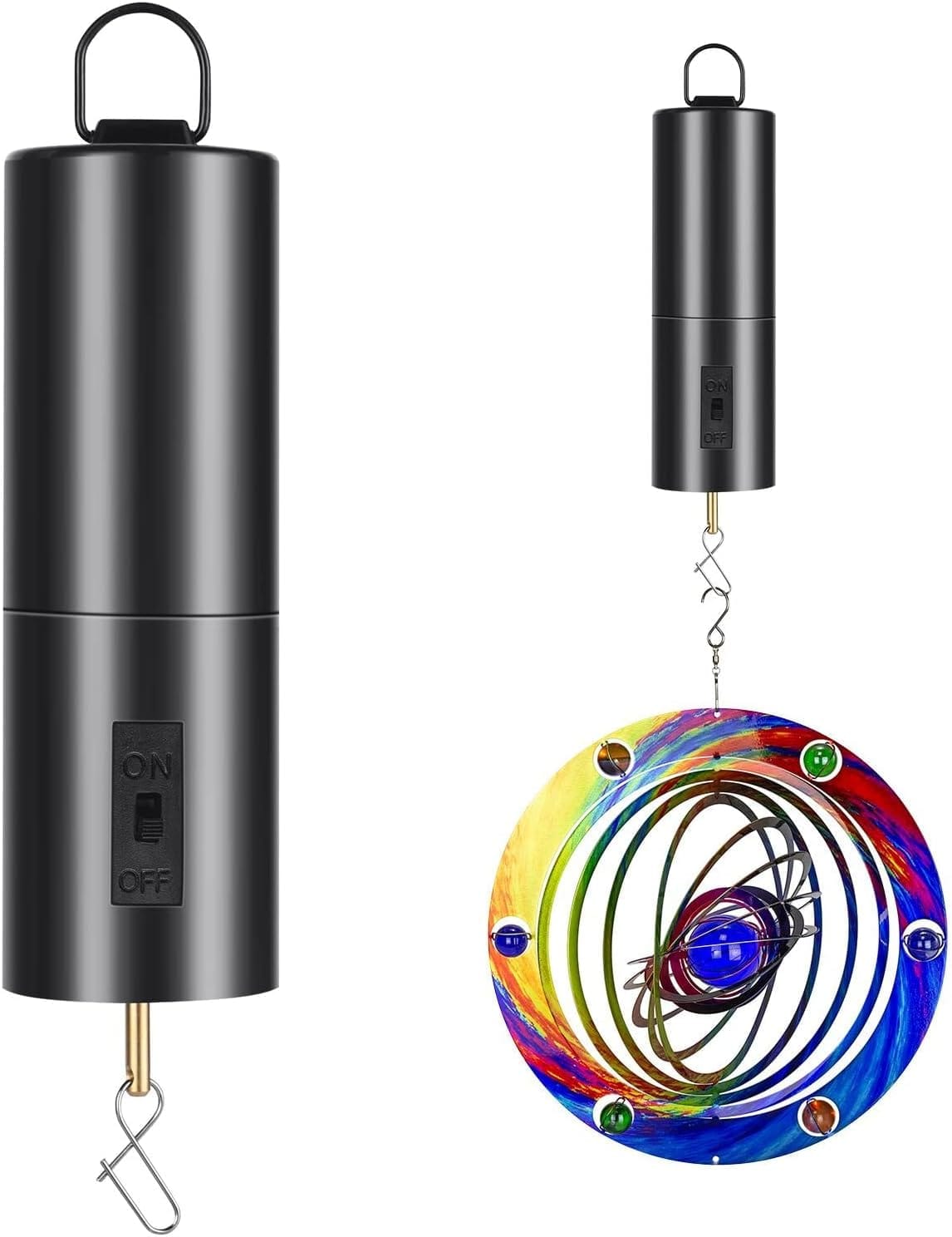 Κρεμαστός Περιστρεφόμενος Κινητήρας 30 RPM για Wind Spinner - Image 3