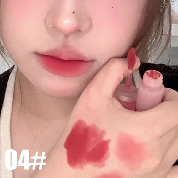 Σετ Κραγιόν-Lip Gloss Bear Lip Mud Matte Φράουλα 3 τεμ - Image 2