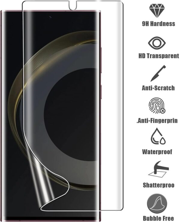 Προστατευτικό Οθόνης Samsung Galaxy S22 5G Ultra TPU 3 τμχ - Image 3