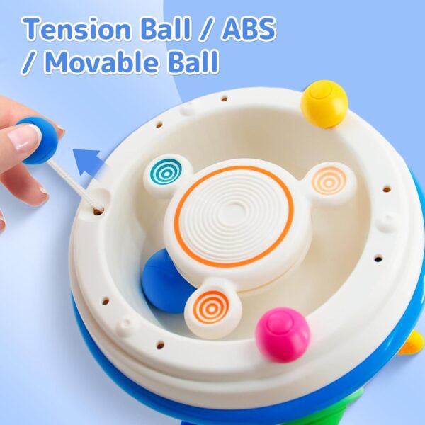Εκπαιδευτικό Παιχνίδι Montessori για Μωρά 12M+ Fidget Spinner - Image 7