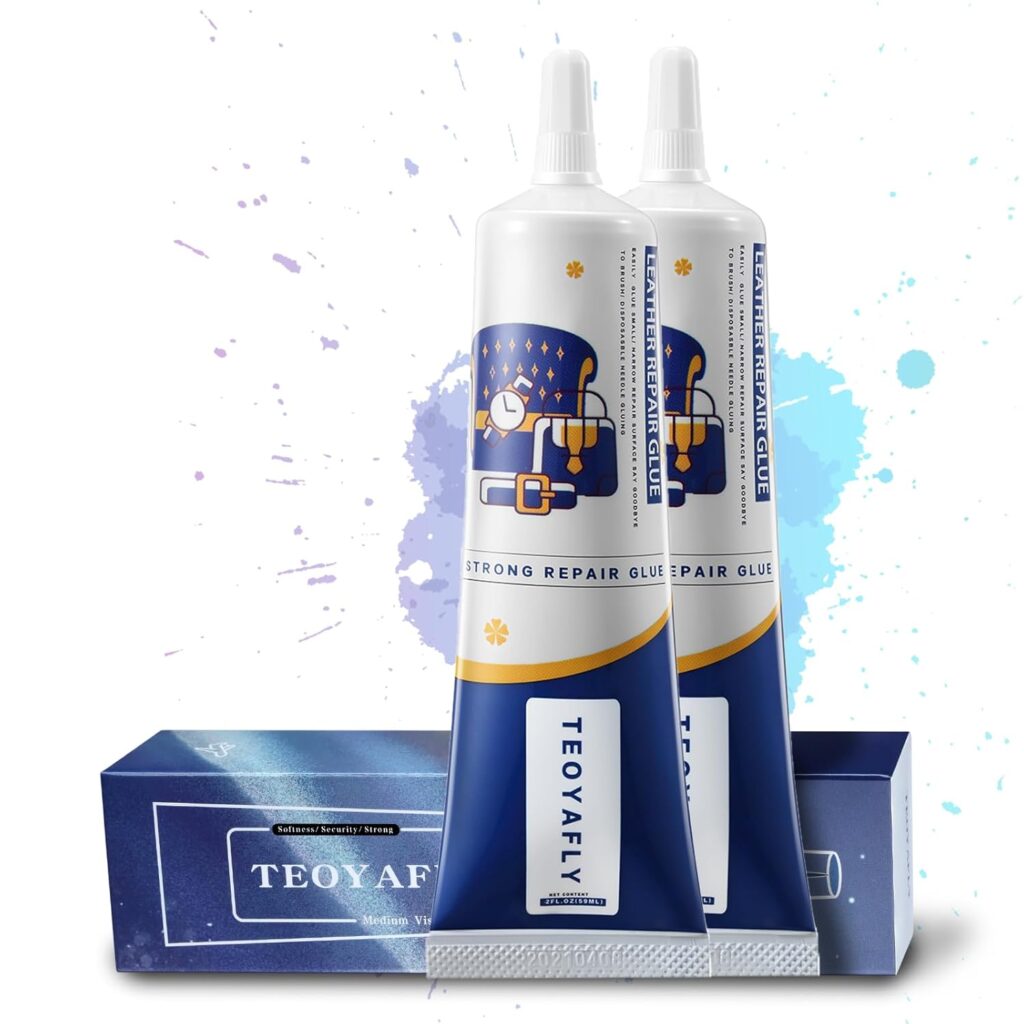 Υγρή Κόλλα Δέρματος-Υφασμάτων Ρητίνης TEOYAFLY 60ml 2τεμ