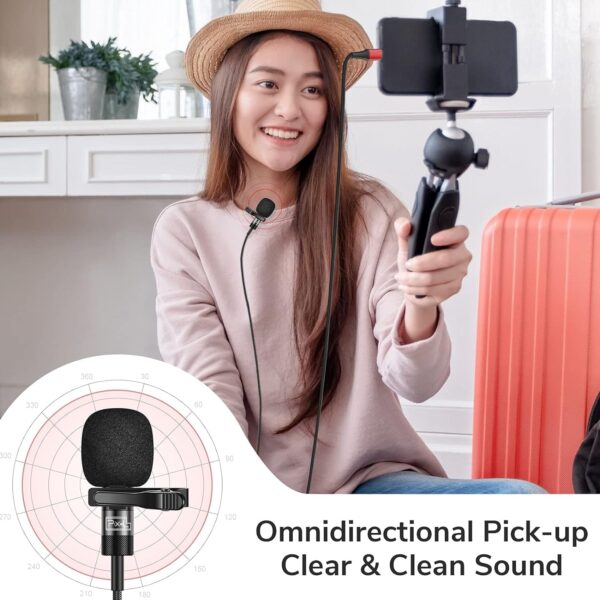 Μικρόφωνο Pixel MFi Lavalier Για iPhone/iPad - Image 7