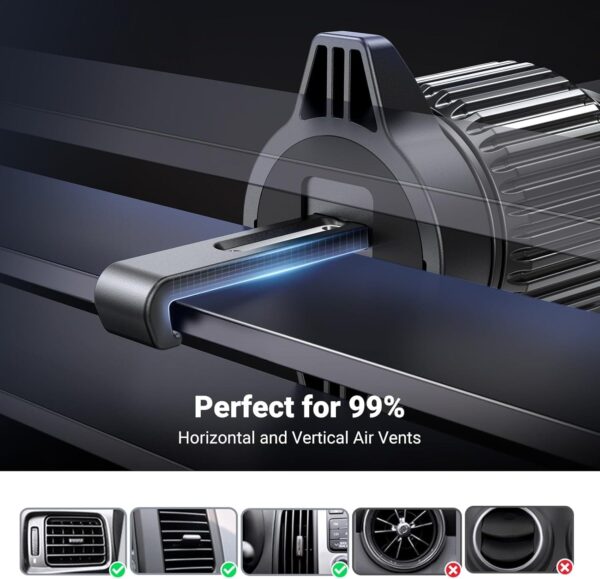 Βάση Τηλεφώνου Αυτοκινήτου για MagSafe & Air Vent Hands-Free - Image 7