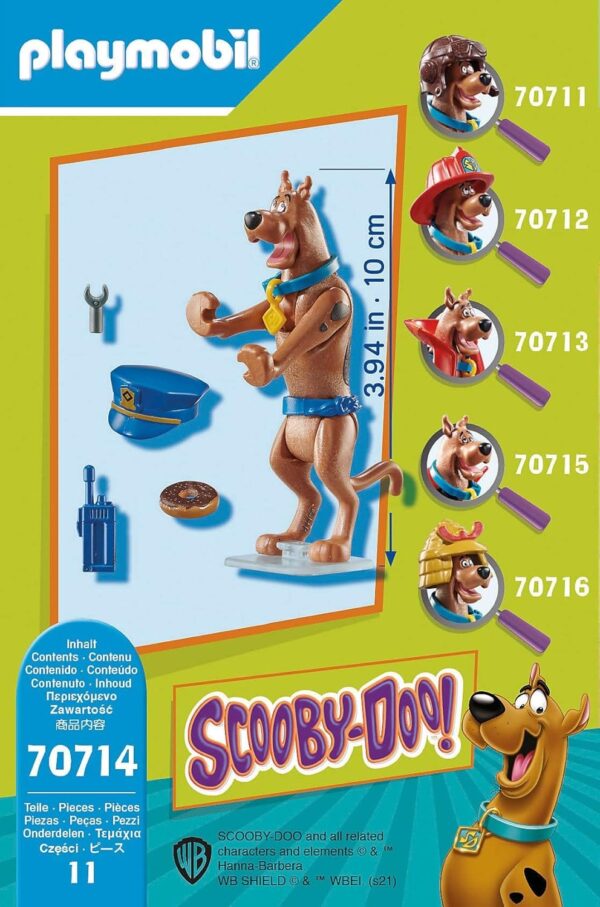 Playmobil - Scooby-Doo! Συλλεκτική Αστυνομική Φιγούρα - Image 3