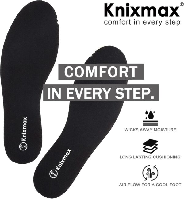 Knixmax Πάτοι Memory Foam Super Soft Μαύρα - Image 7