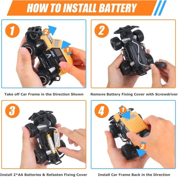 Τηλεκατευθυνόμενο Παιχνίδι RC JEEP Αυτοκίνητο Pup Go 1:43 - Image 8