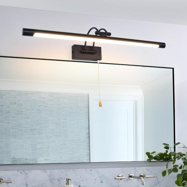 Φωτιστικό Τοίχου LED 60cm – 12W Περιστρεφόμενο με Διακόπτη - Image 6