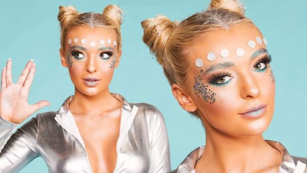 Ασημένιο Glitter Gel Σώματος & Προσώπου για Μακιγιάζ και Νύχια - Image 5