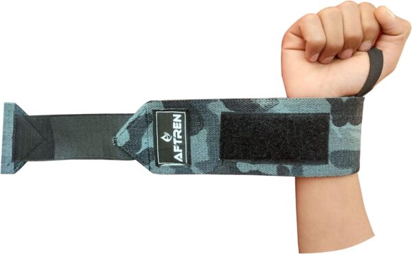 Περικάρπια 'Αρσης Βαρών - Ιμάντες Καρπού Wrist Supports Γκρι - Image 3