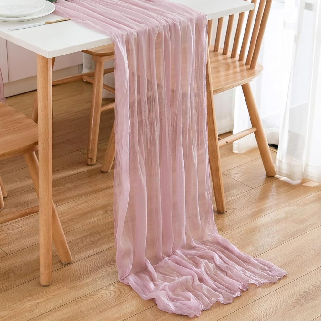 Διακοσμητικό Υφασμάτινο Τραπεζομάντηλο Boho Gauze 90x300cm