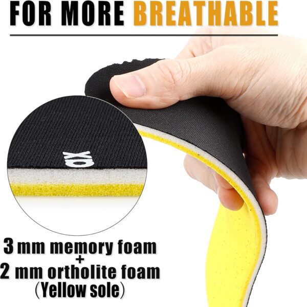Knixmax Πάτοι Memory Foam Super Soft Μαύρα - Image 4