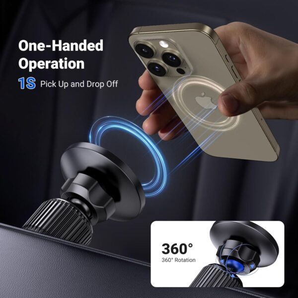 Βάση Τηλεφώνου Αυτοκινήτου για MagSafe & Air Vent Hands-Free - Image 2