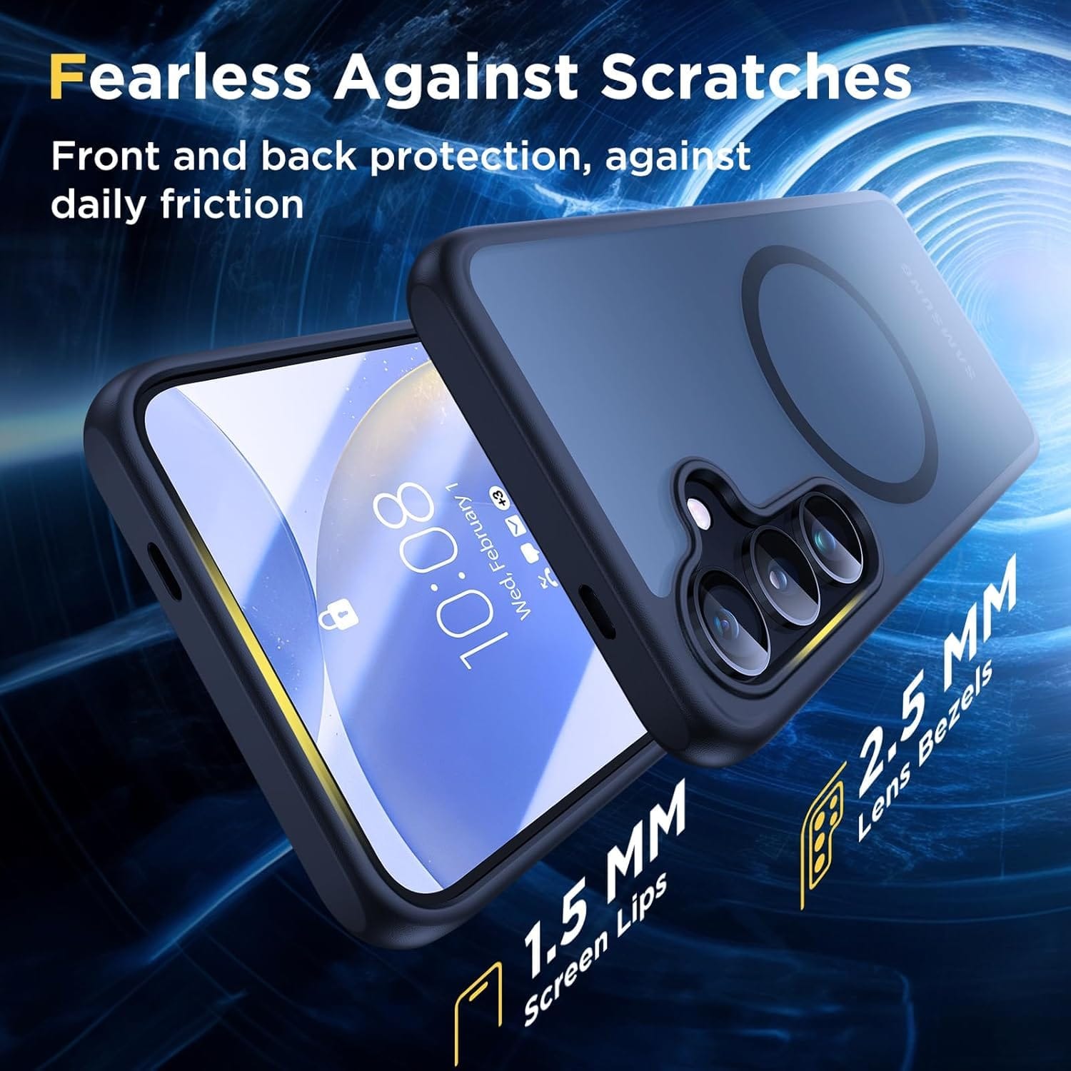 Αντικραδασμική Θήκη για Samsung Galaxy S24 MagSafe Μαύρη - Image 4