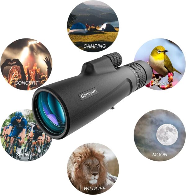 Μονοκυάλι Παρατήρησης Zoom 8-20x50 HD και Πρίσμα BK4 + Kit - Image 5
