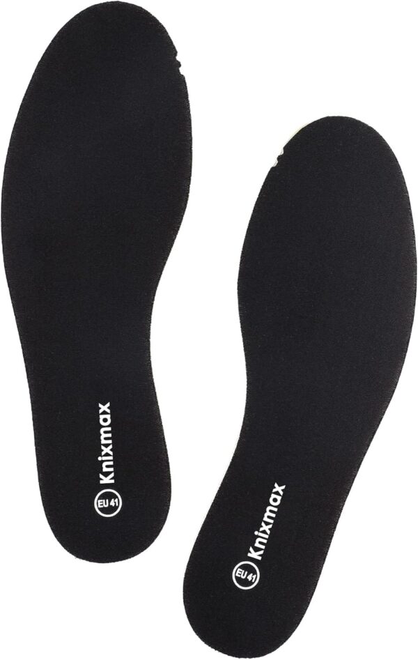 Knixmax πάτοι Memory Foam Super Soft μαύροι. Άνετοι, απορροφούν κραδασμούς, προσφέρουν στήριξη και άνεση στο περπάτημα. Ιδανικοί για καθημερινή χρήση.