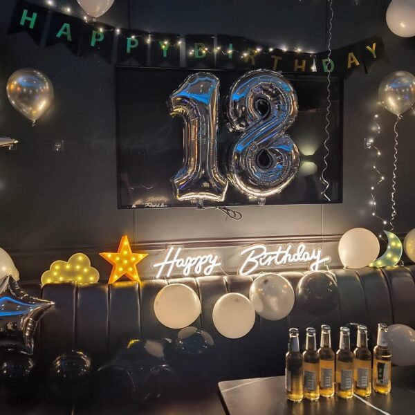 Φωτεινή Επιγραφή NEON Led "Happy Birthday" - Image 6