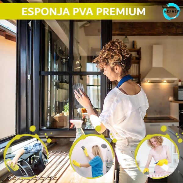 Αφρώδες Σφουγγάρια Συλλογής Σκόνης & Καθαρισμού Τζαμιών - Image 5