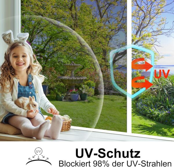 Καθρεφτίζουσα Μεμβράνη Παραθύρου Anti-UV Ασημί 44.5x200cm - Image 7