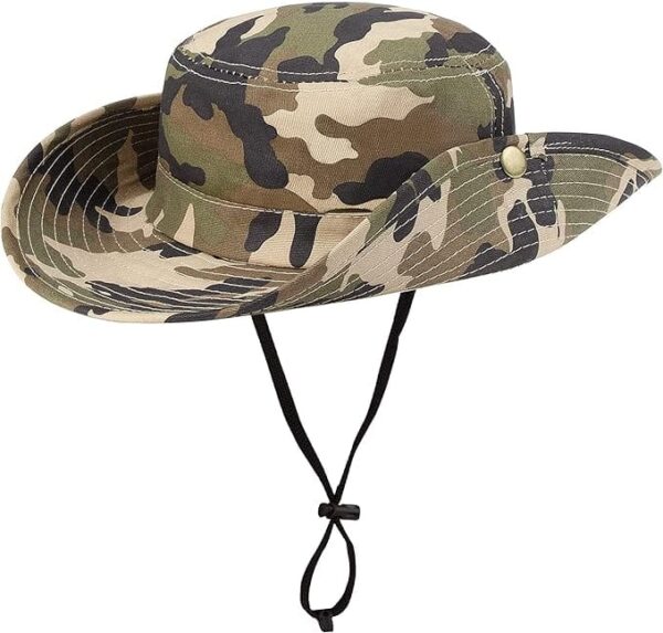 Παιδικό Καπέλο Summer Outdoor Safari Camo 56cm XL - Image 3