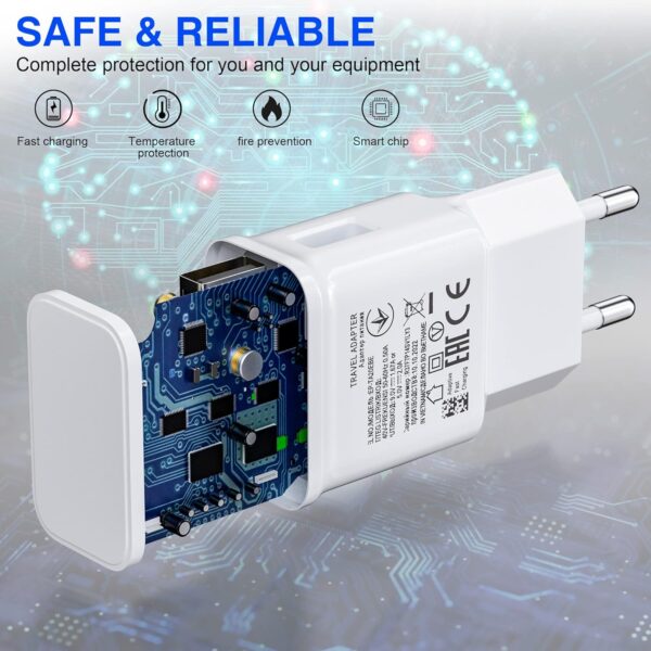 Πακέτο 2 Φορτιστών USB - Fast Charger - Image 8