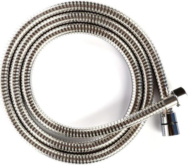 Μεταλλικό Λάστιχο Ντους Universal 175 - 225 cm Ανθεκτικό Inox - Image 6