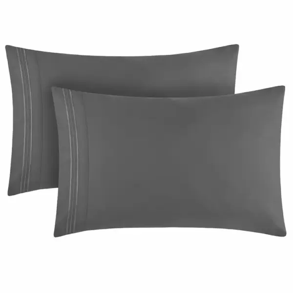 Μαξιλαροθήκες από Απαλή Μικροΐνες Mellanni 80×80 cm - Image 4