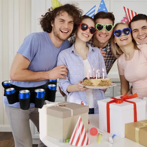 Ρυθμιζόμενη Ζώνη Μπύρας & Αναψυκτικών - 6 Θέσεις για Κουτάκια - Image 7