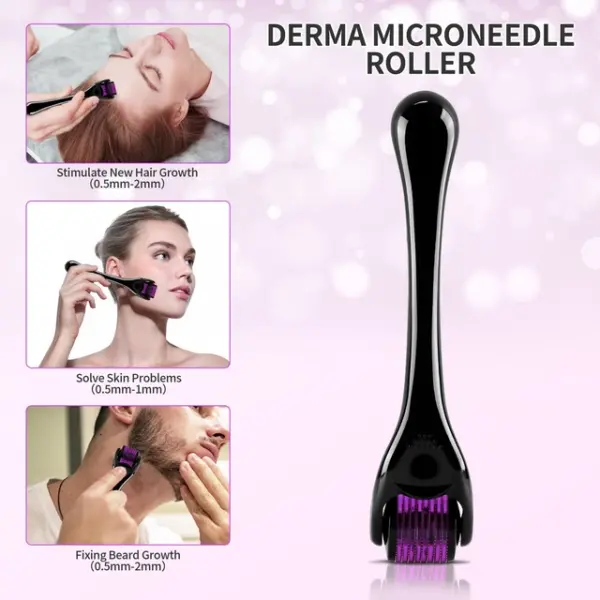 Dermaroller 1.5mm Needles | 540 Μικροβελόνες για Μαλλιά & Γένια - Image 2